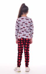 Пижама подростковая 12-085 (красный)